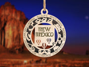 LASERCUT STATE ORNAMENT - NEW MEXICO